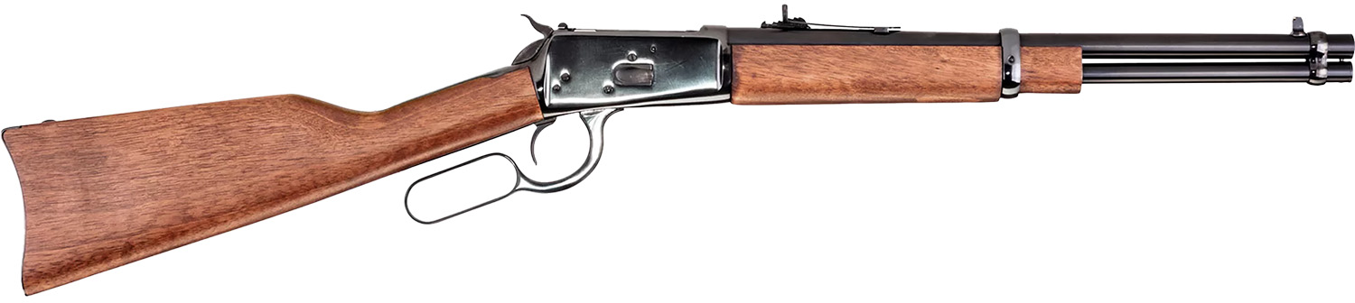 Rossi R92 Lever Action Rifle, .357 Mag/38 Special +P, 16" Barrel, 8 Round Capacity, Polished Black Oxide Finish, Hardwood Stock