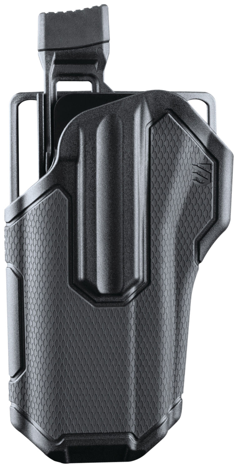Blackhawk Omnivore 419000BBL Multi-Fit Holster, Left Hand, Adjustable Release, Black Plastic, OWB Style