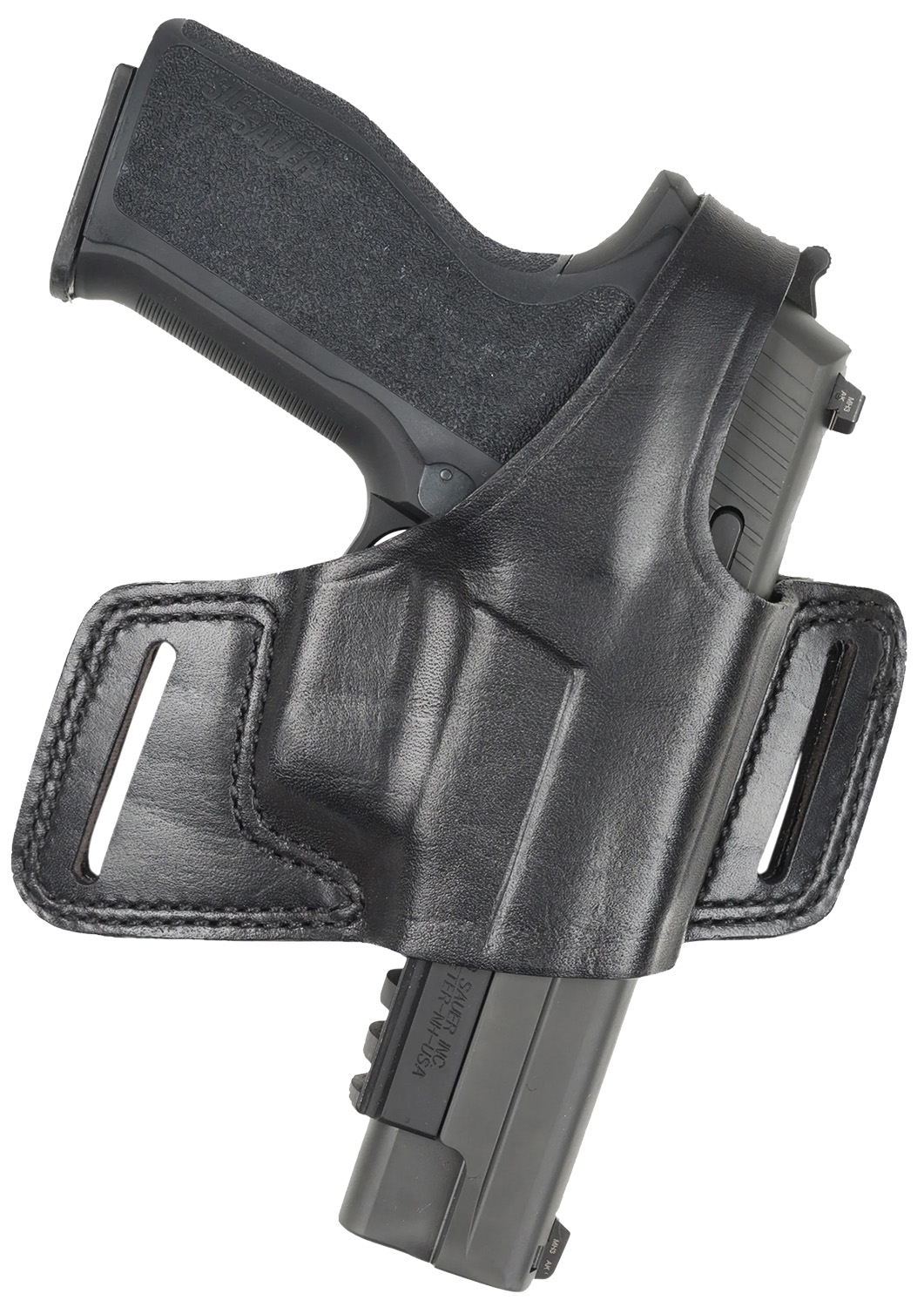 Bianchi 15706 Black Widow OWB Size 01 Leather Belt Slide Fits S&W J...