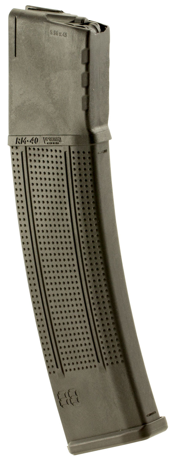 AR-15 5.56 MAG ANTI-TILT 40RD 40RD BK POLY|ROLLER FOLLOWER