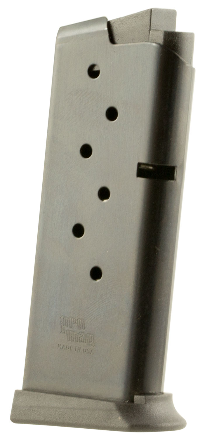 ProMag SIG20 Sig Sauer P938 6-Round 9mm Blued Steel Magazine, Heat-Treated Carbon Construction, USA Made