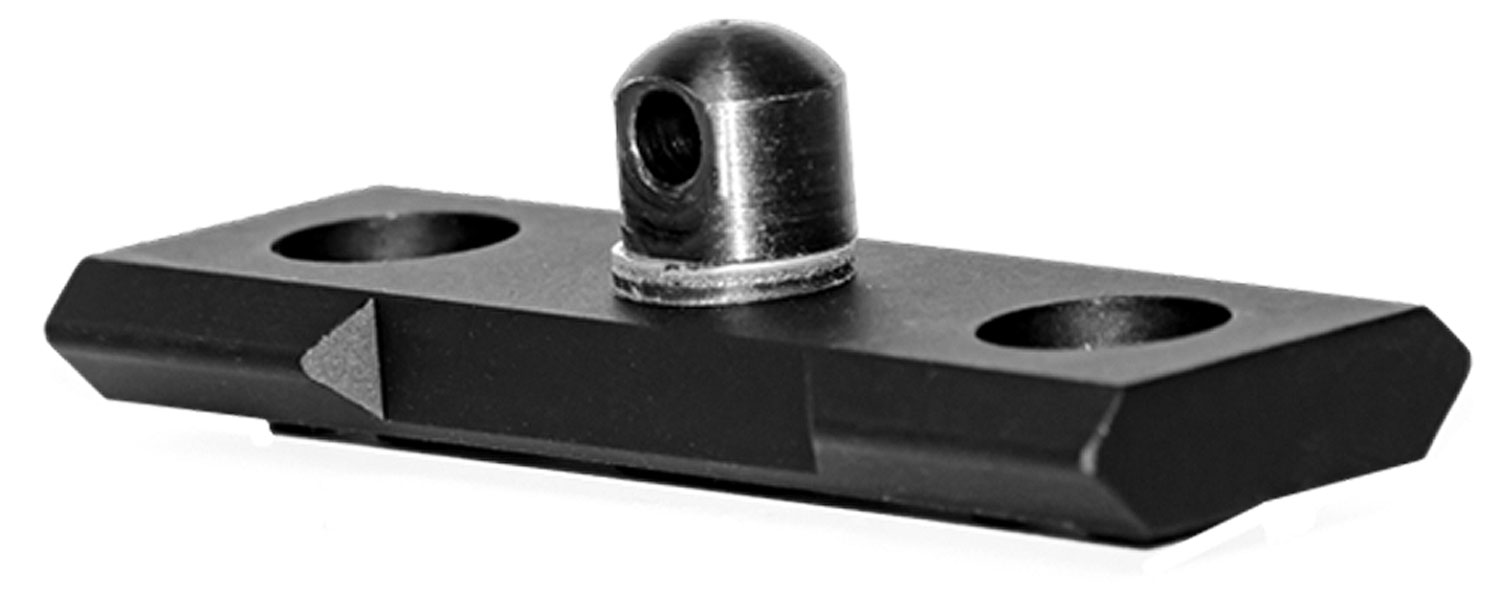 GrovTec US Inc GTSW240 Bipod Stud Mount M-LOK Black Steel 2.30