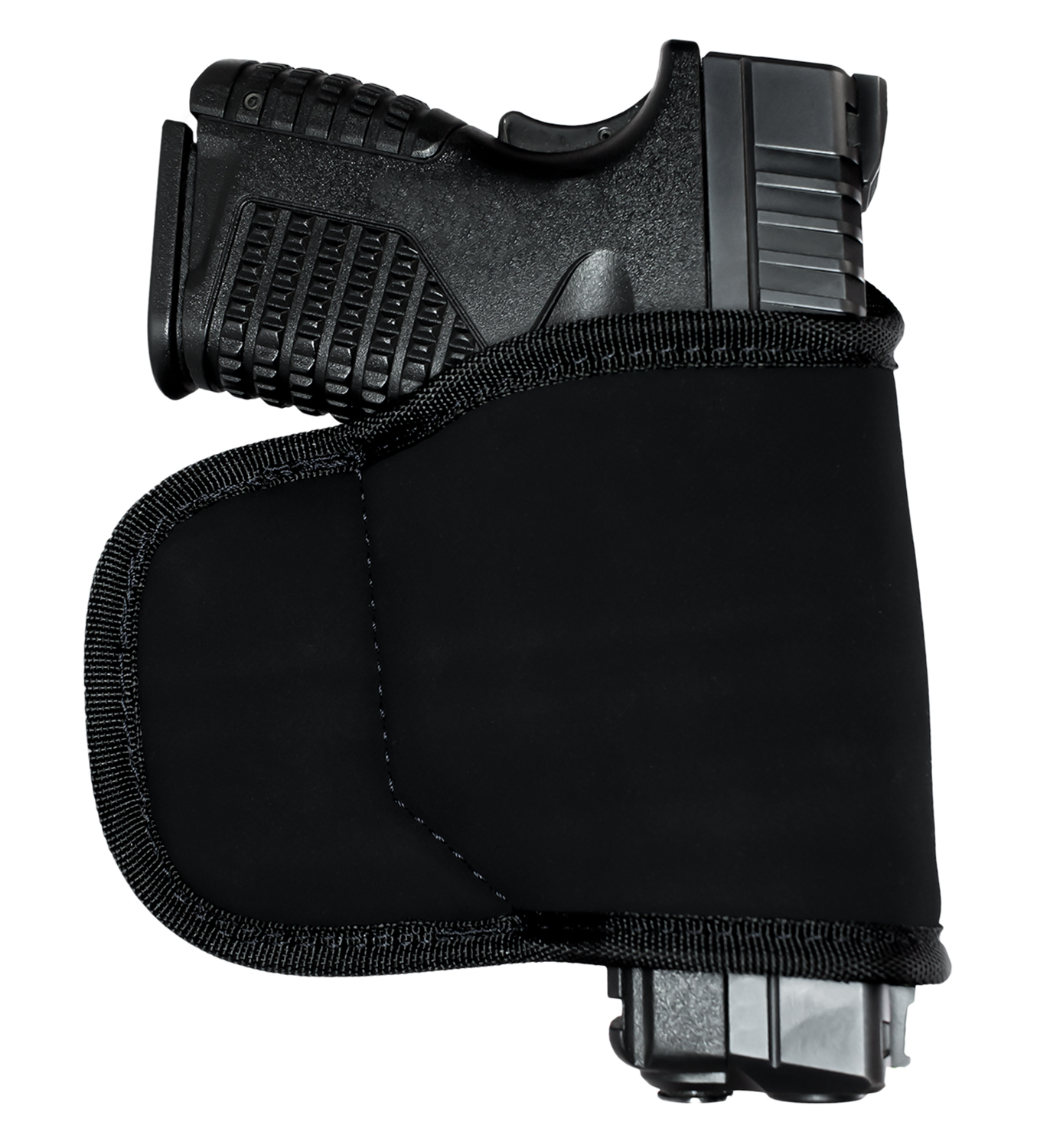 GrovTec US Inc GTHL15099BLK Multi-Fit OWB Size 99 Black Suede Belt Loop...