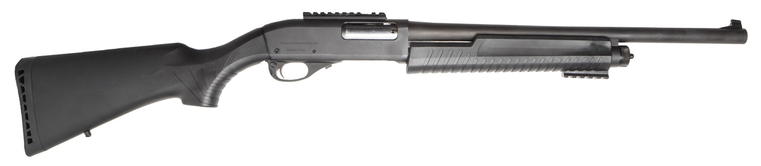 ATI ATIGMB3R 12 Gauge Pump Shotgun 18.5" Barrel 4+1 Black Synthetic Stock