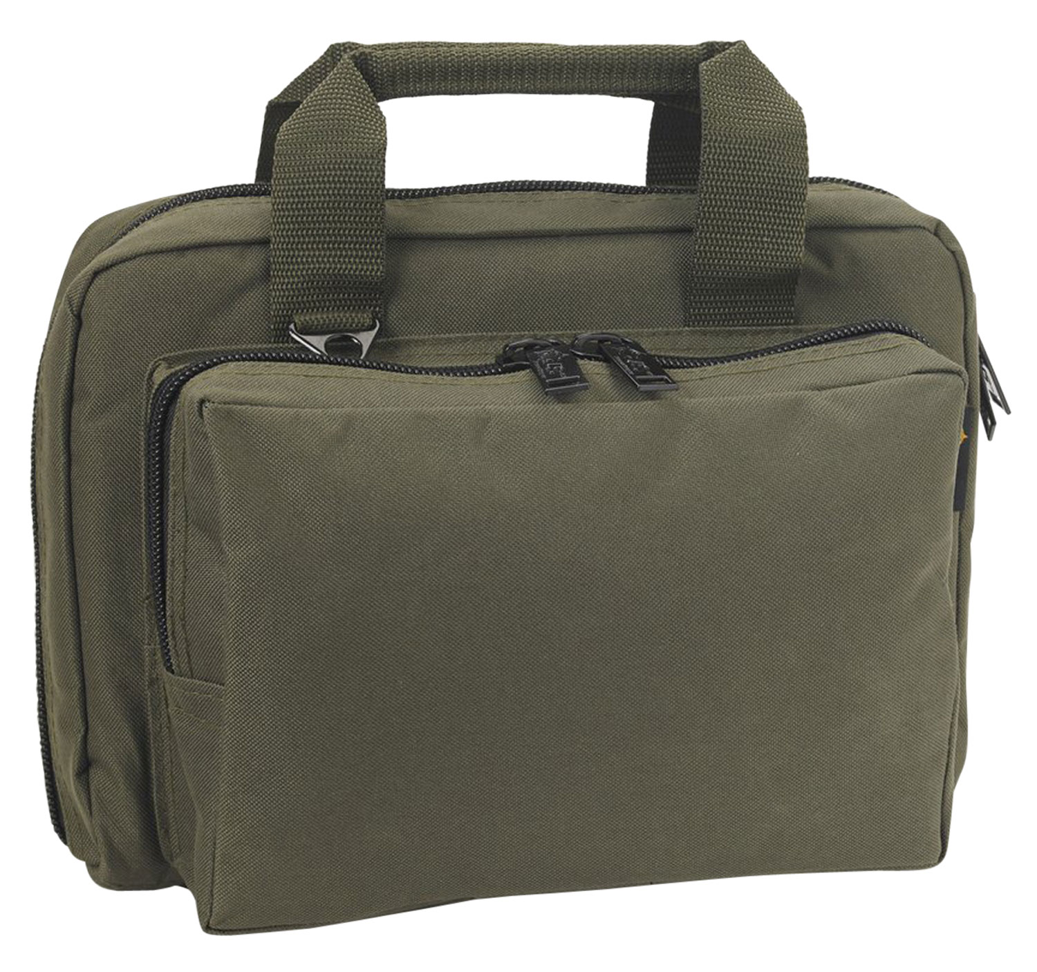 US PeaceKeeper P21106 Mini Range Bag Water Resistant OD Green 600D Polyester with 8 Mag Pockets, Lockable Zippers & Wraparound Handles 12.75 L x 8.75 H x 3 D Exterior Dimensions