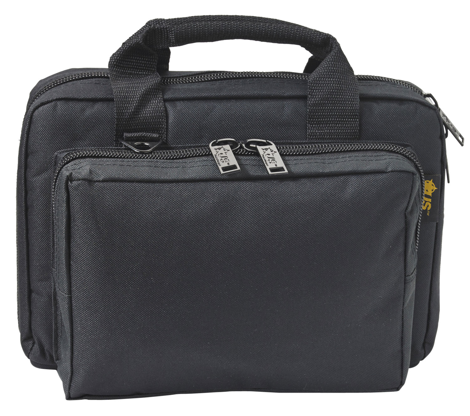 US PeaceKeeper P21105 Mini Range Bag Water Resistant Black 600D Polyester with 8 Mag Pockets, Lockable Zippers & Wraparound Handles 12.75 L x 8.75 H x 3 D Exterior Dimensions