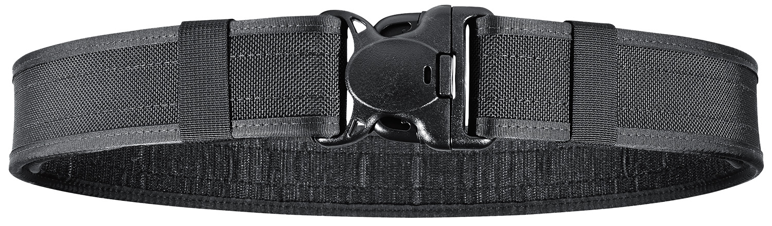 Bianchi 17382 7200 Duty Belt Black Nylon 40-46" 2.25" Wide Buckle Closure