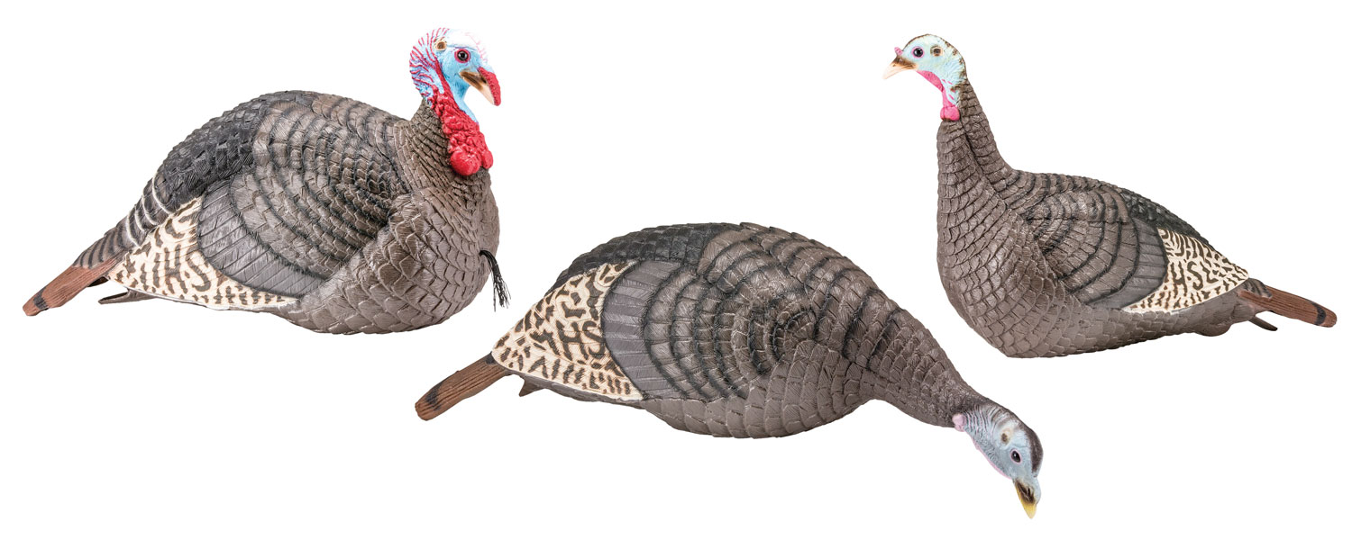 HS Strut 100006 Strut-Lite Flock Wild Turkey Species Multi Color Synthetic-img-0