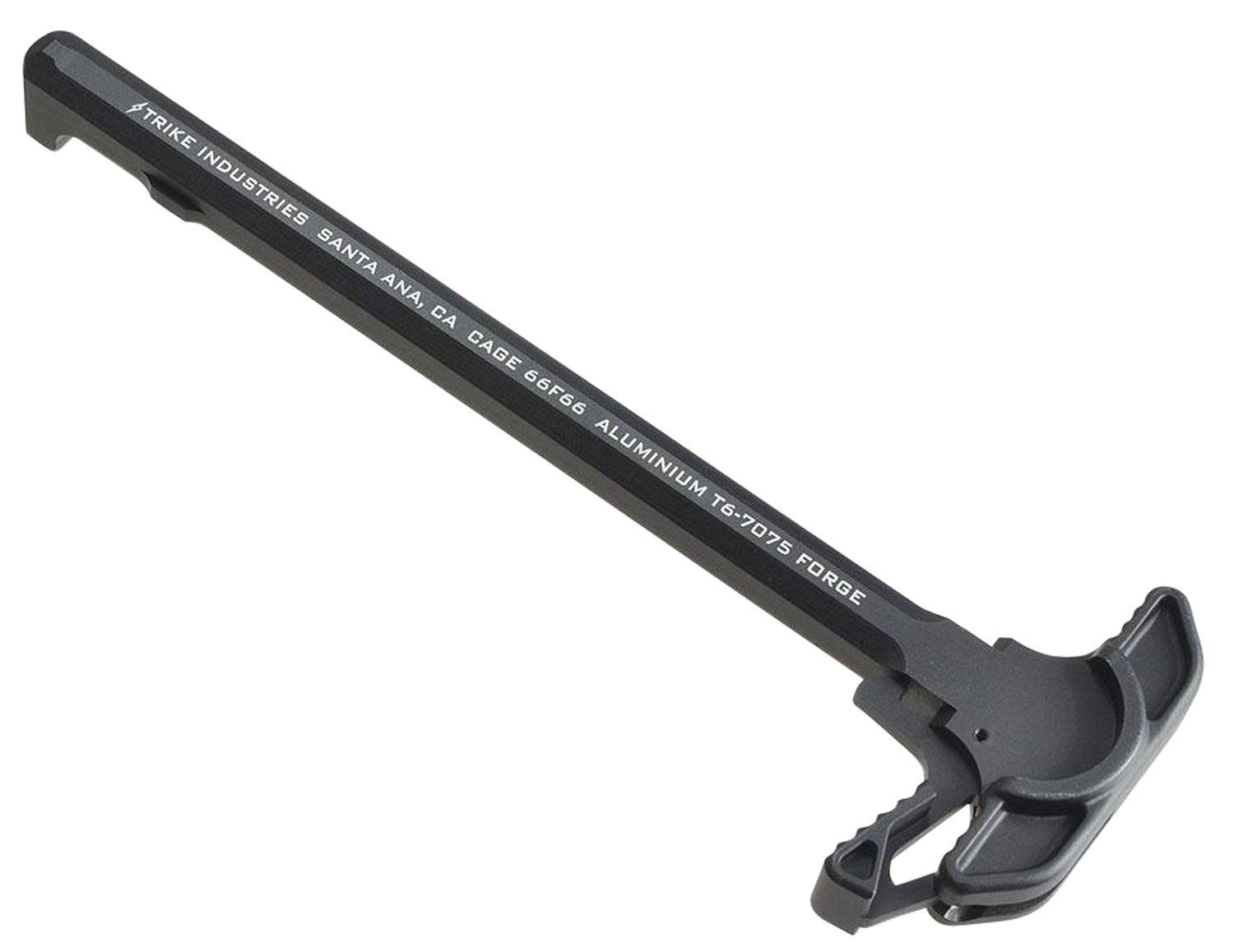 Strike Industries SI-ARCH-EL-BK AR-15 Extended Latch Charging Handle Black - Strike Industries - EXTENDED LATCH