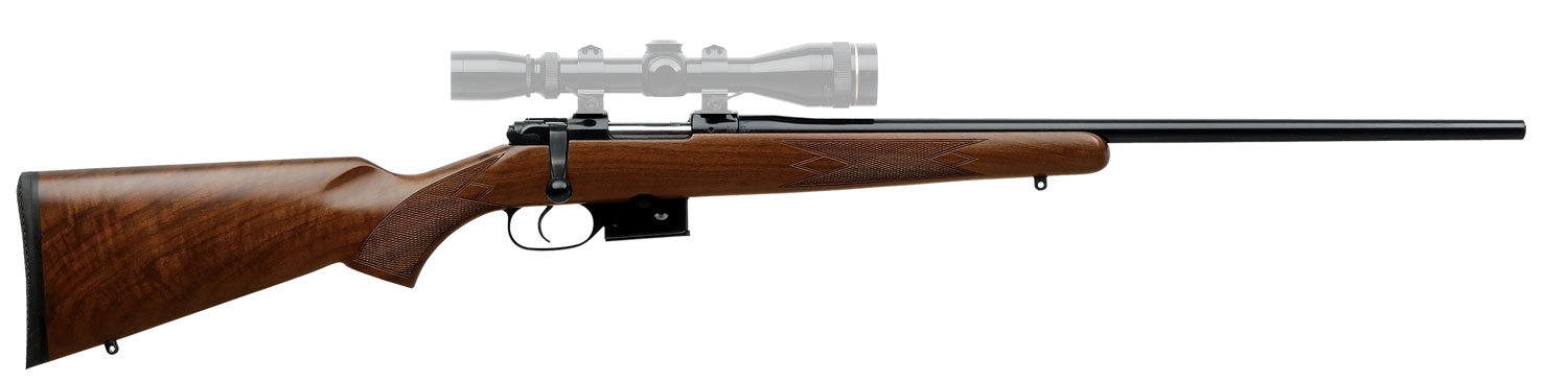 Cz Usa 527 22 Hornet American Classic Rifle With Rings Turkish Walnut 