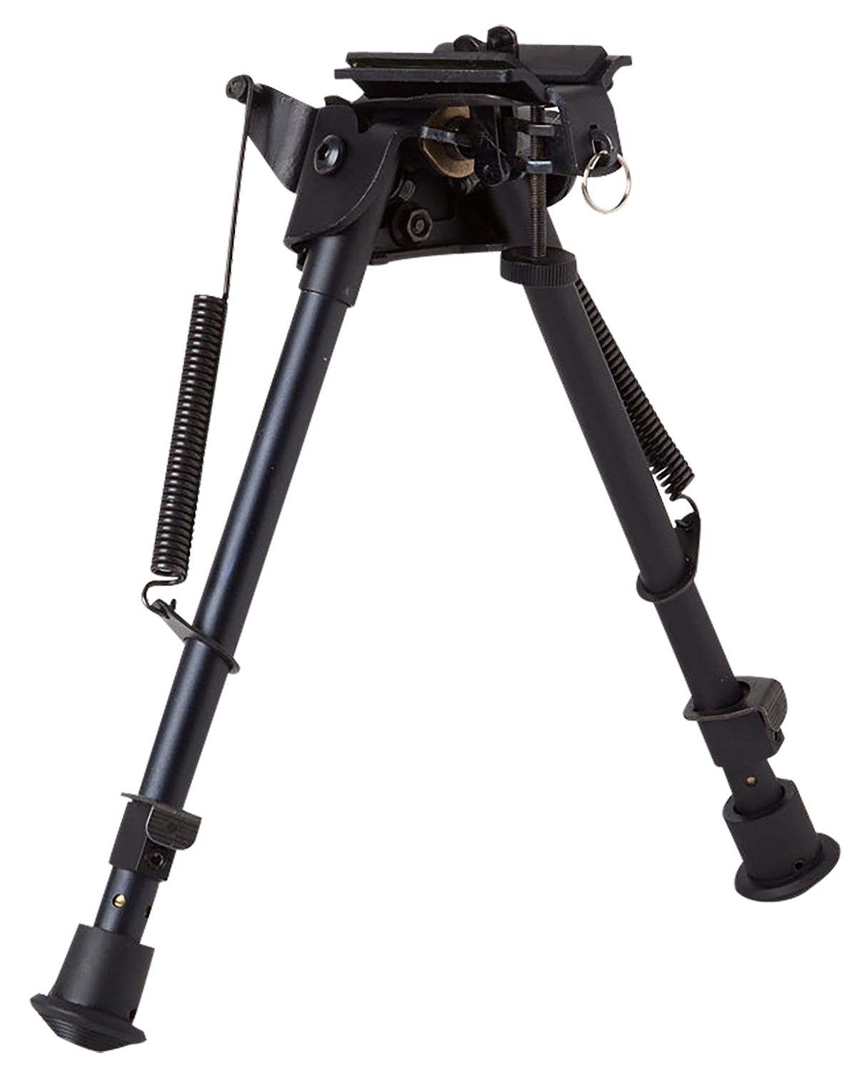 Firefield FF34024 Compact  Bipod 9-14 Black Aluminum Swivel Stud Attachment or Picatinny Rail (Adapter Included)