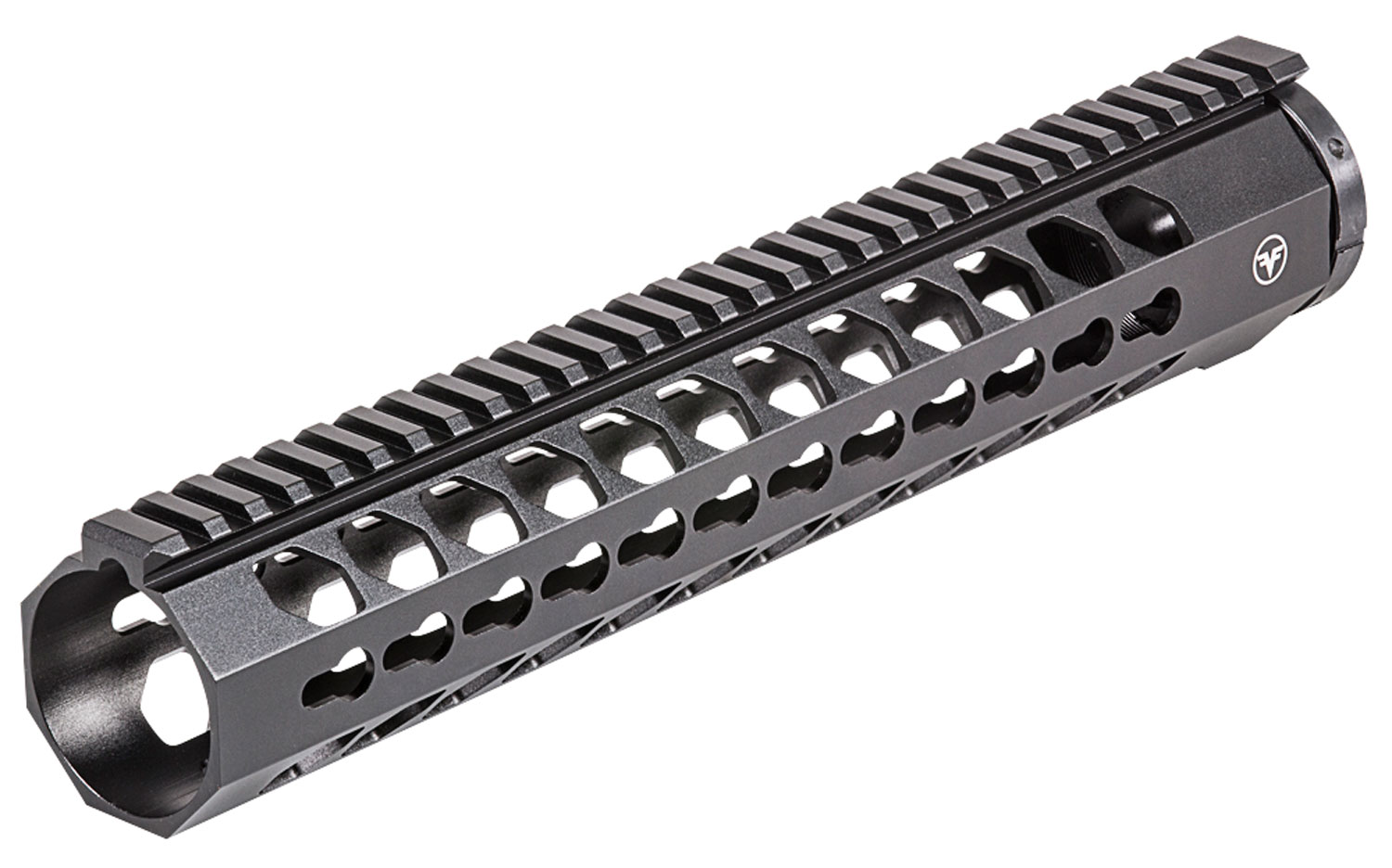 Firefield FF34051 Edge Handguard 12 Keymod Style Made of 6061-T6 Aluminum with Black Matte Finish for AR-15