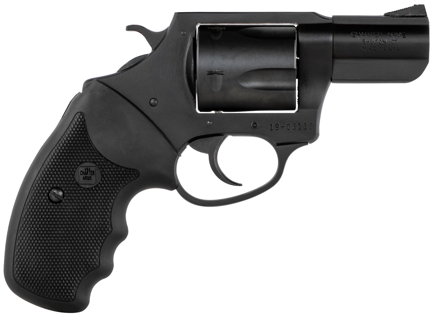 Charter Arms 63520 Mag Pug Large 357 Mag 5 Shot 2.20" Black Nitride... - CHARTER ARMS - 357 Magnum | 38 Special