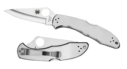 Spyderco C11P Delica 4 SL/PL 3" Stainless Steel Knife