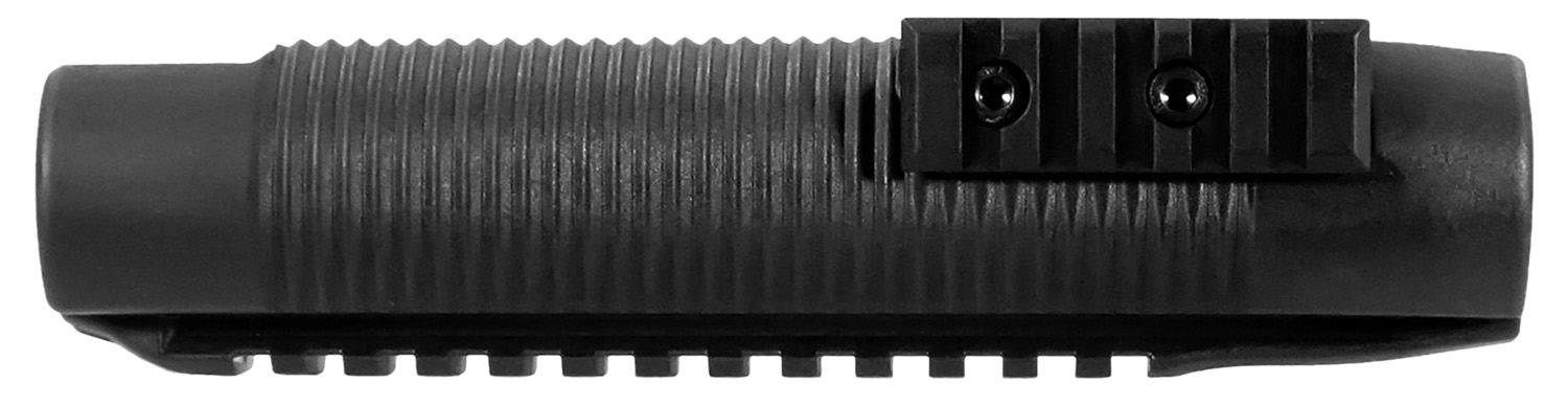 Aim Sports MFE500 Shotgun Forend Black Polymer with Aluminum Rails