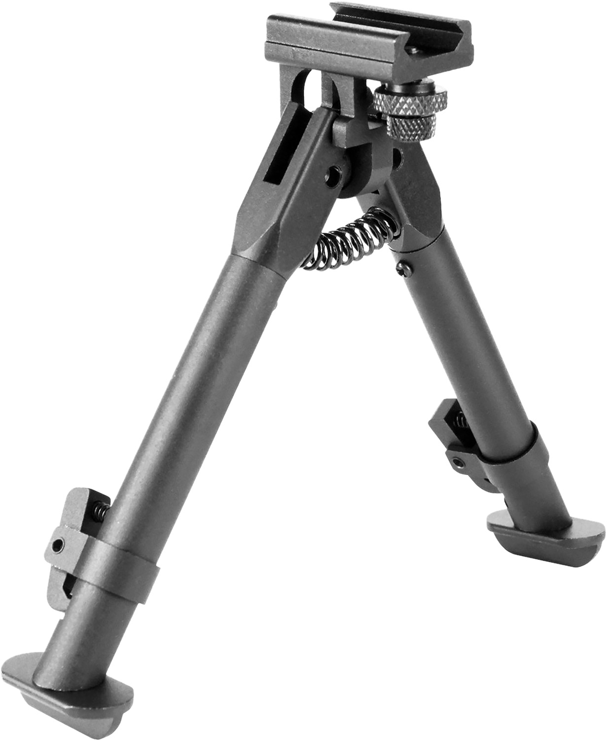 Aim Sports BPARSS AR Handguard Rail Bipod 6.5-9" Black Anodized
