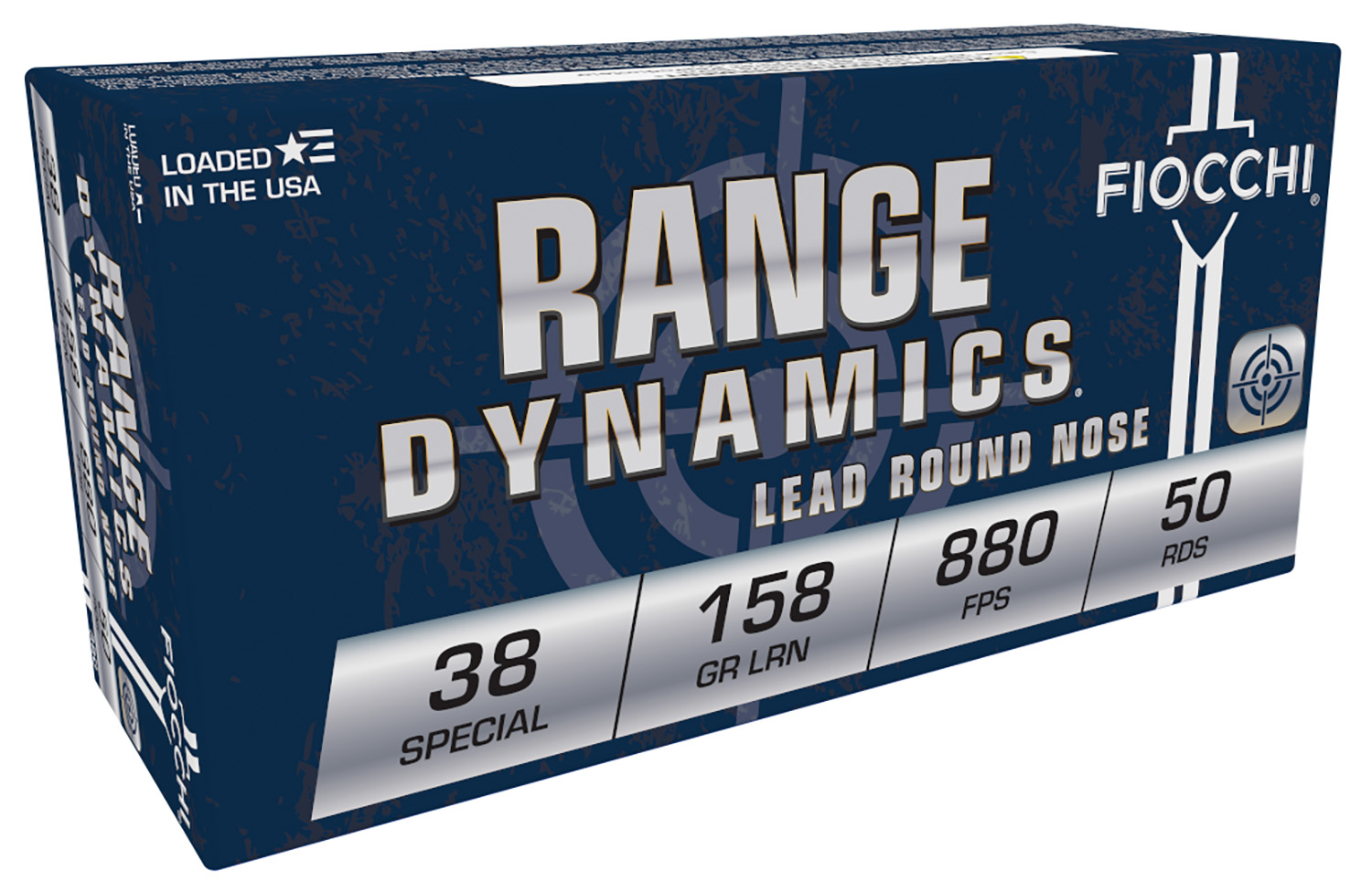 cchi Range Dynamics Pistol 38 Spl. 158 Gr. LRN 50 Rd. Ammo