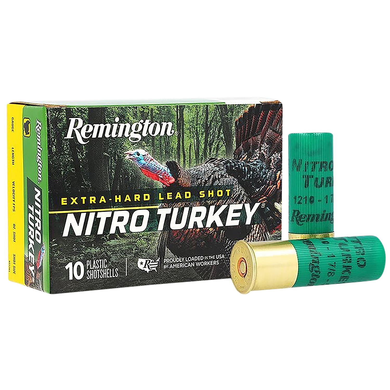 Remington Ammunition 26710 Nitro Turkey  12Gauge 3.50 2oz 4Shot 10 Per Box/10 Case