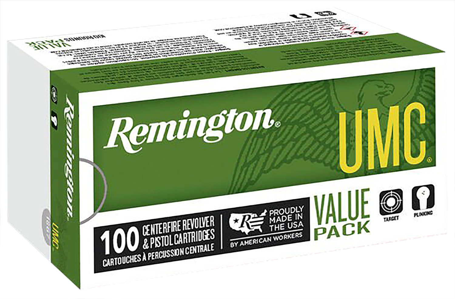 Remington Ammunition 23771 UMC Value Pack 38Special+P 125gr Jacket...