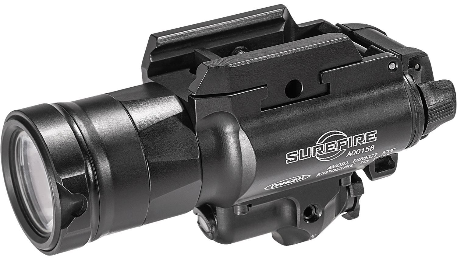 SureFire X400UHAGN 1000 Lumen LED Green Laser Weapon Light Black Anodized