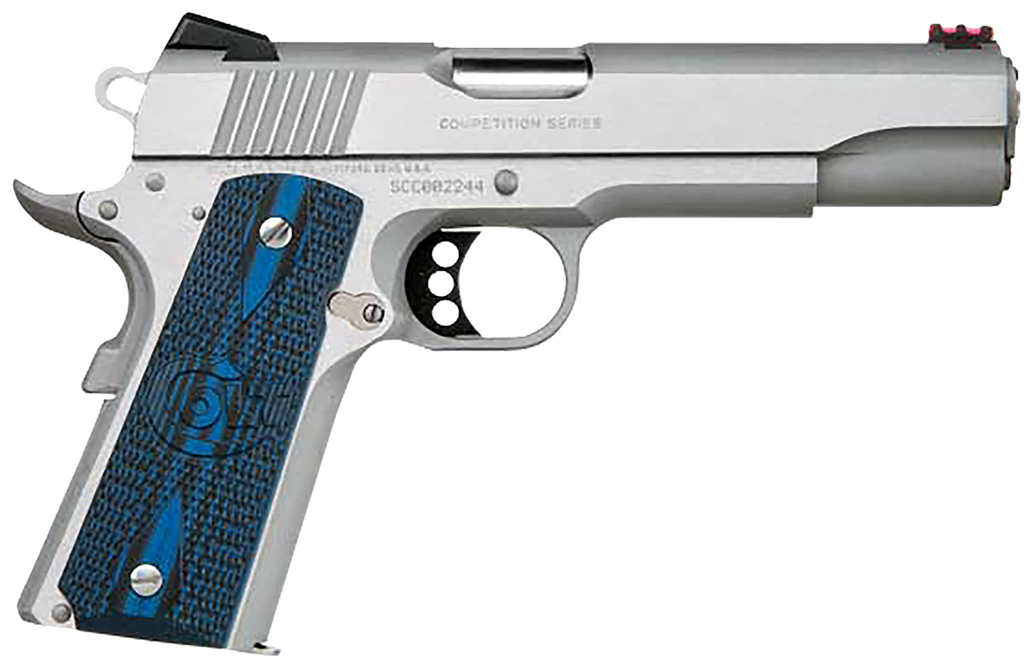 Colt Mfg O1072CCS Competition Government 9mm Luger 9+1 5" Stainless...-img-0