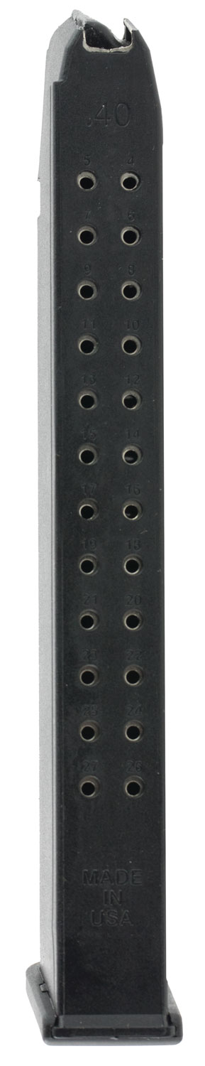 ProMag GLKA13 Standard 25rd 40 S&W, Compatible w/Glock 22/23/27, Black...-img-0