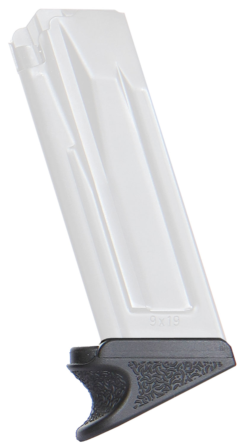 HK 239284 Extended Floorplate, Black Polymer, Enhances Grip, P30SK/VP9SK 9mm Pistols - Heckler & Koch - 9mm