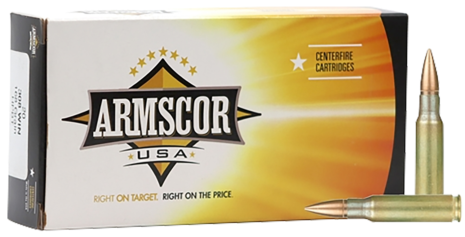 Armscor .308 Win Ammo 168gr HPBT 20rd Box