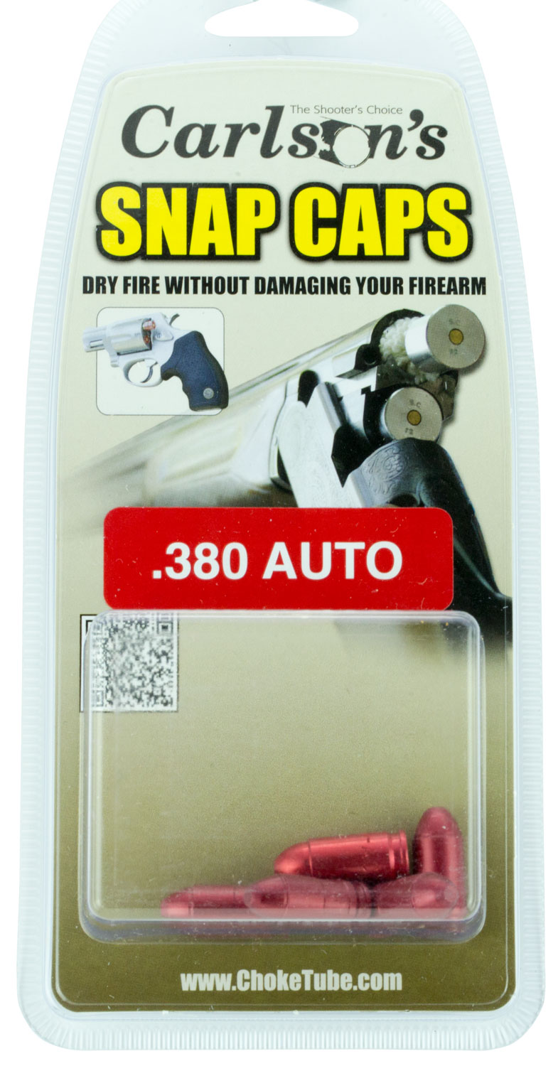 Carlson’s Choke Tubes 00063 Snap Cap Pistol 380ACP 5Pack