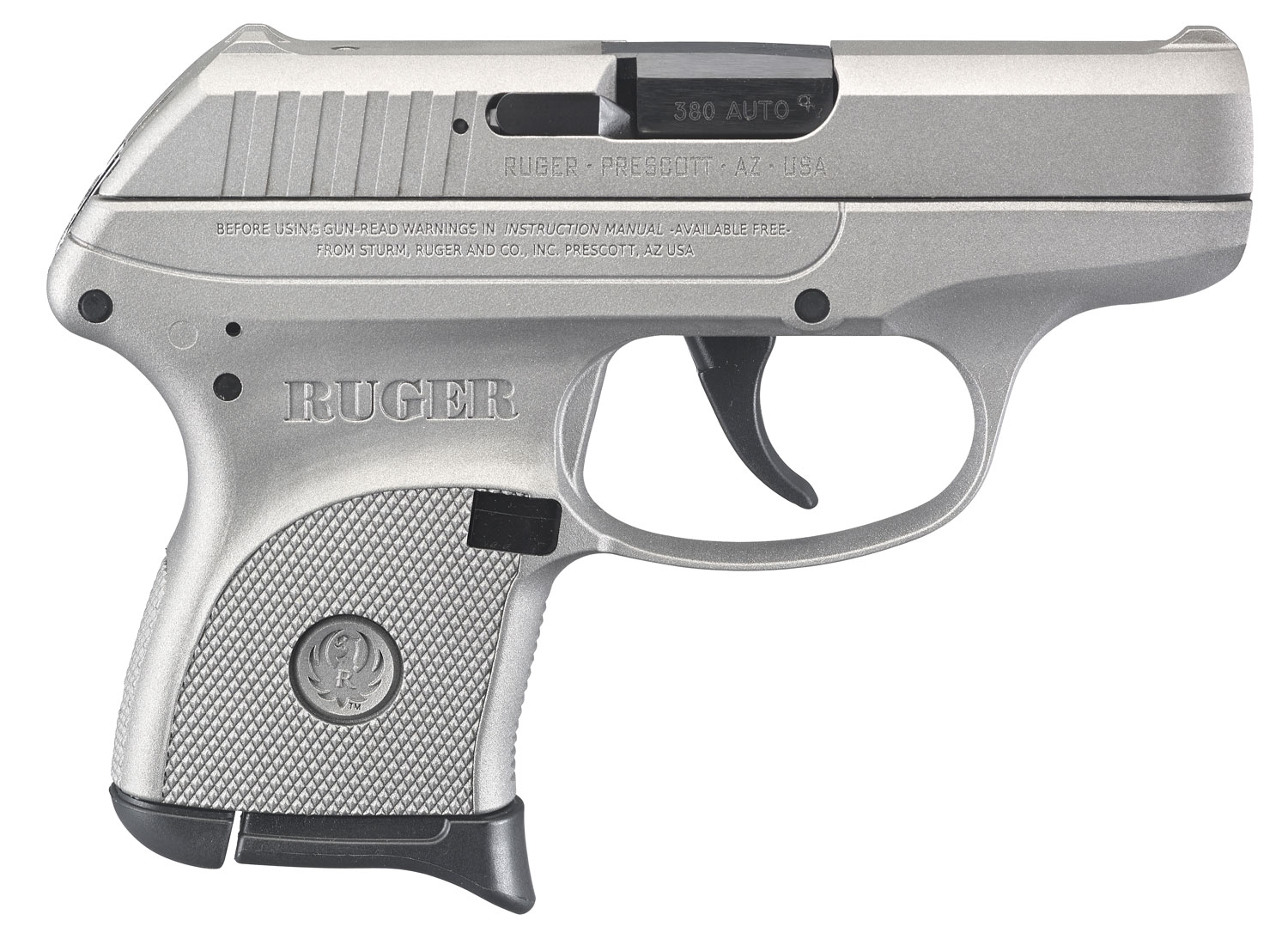 Ruger 3741 LCP  Sports South Exclusive 380 ACP 6+1 2.75" Black Steel Barrel, Savage Cerakote Serrated Steel Slide, Savage Cerakote Polymer Frame & Grip