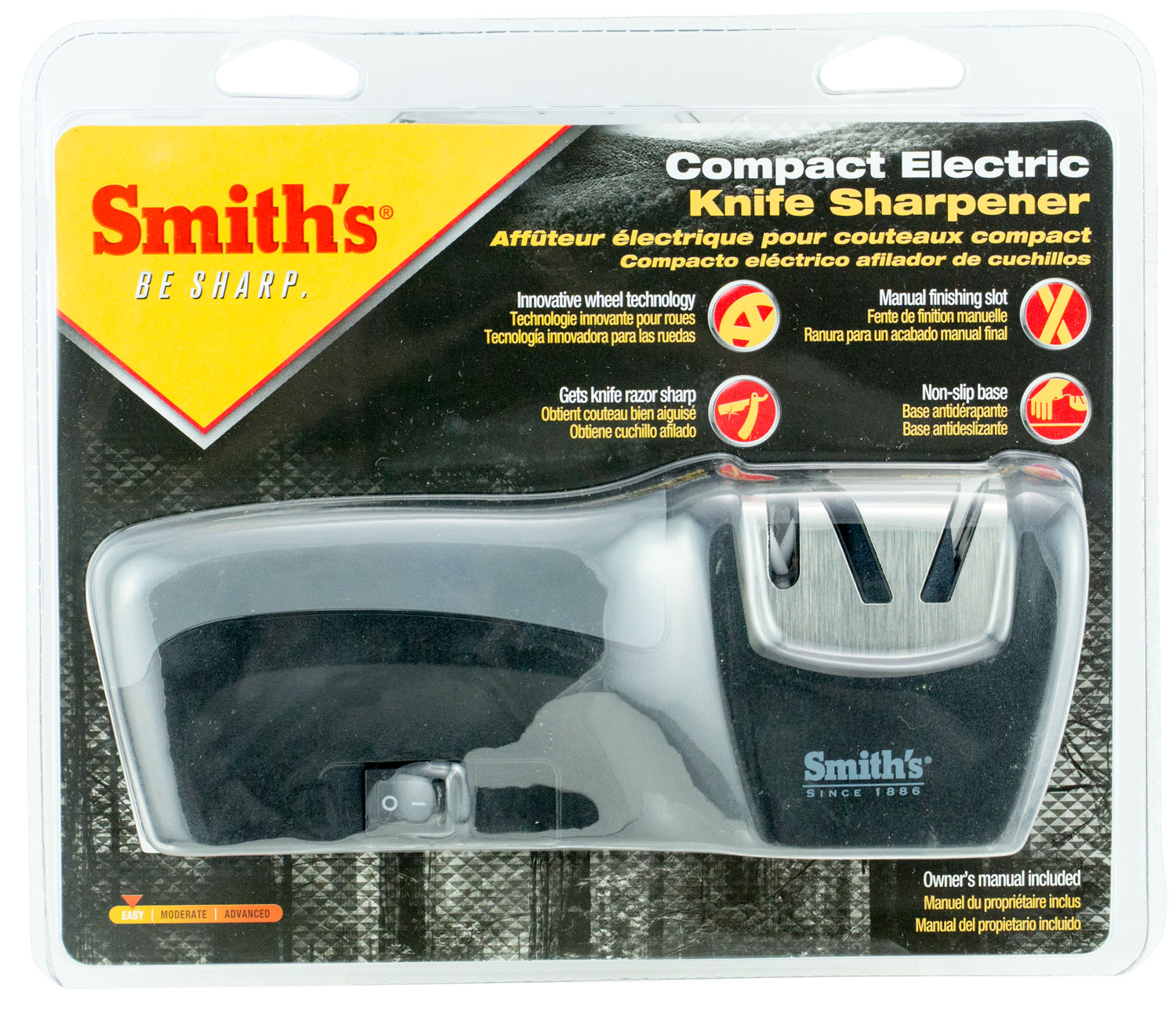 Smiths Products 50005 Electric Sharpener Compact Style with Ceramic...-img-0