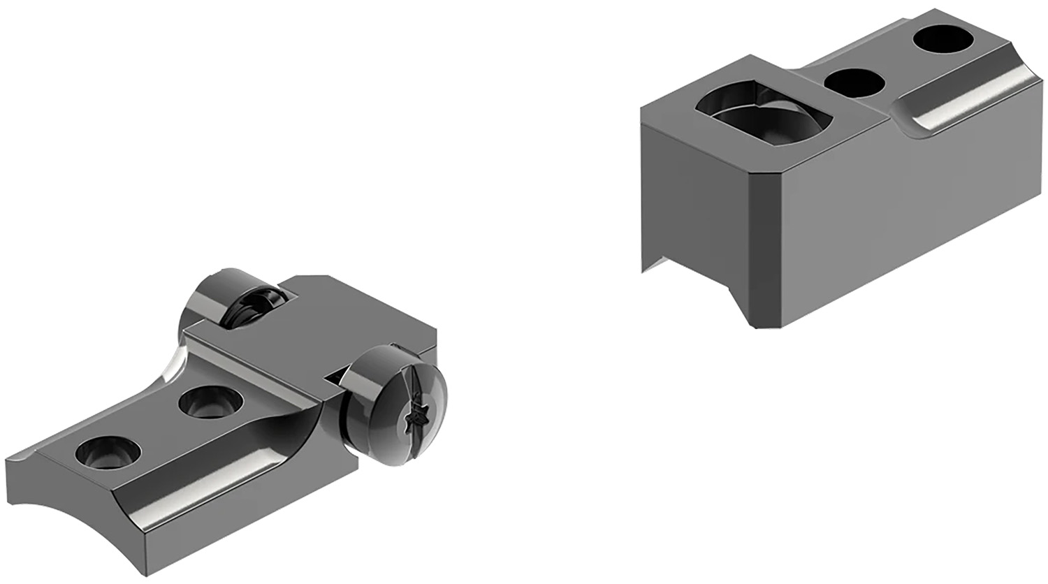 Leupold 51260 Browning 1885 LW Steel 2-Piece Standard Base Gloss Black