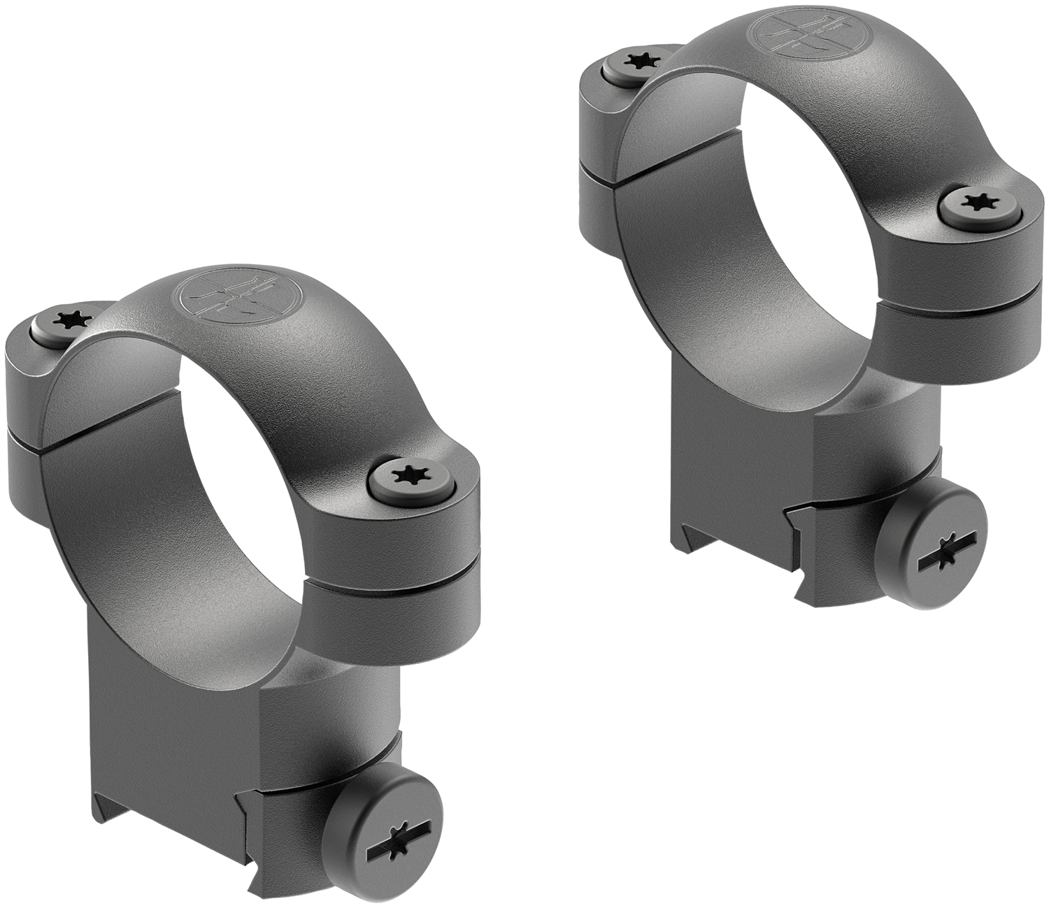 Leupold 51722 Scope Ring Set Matte Black Steel 30mm Tube Super High Sako