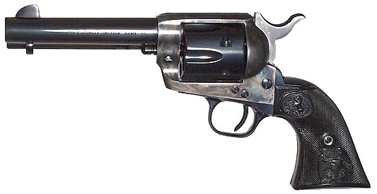 Colt Single Action Army Peacemaker .45 Colt Revolver (4.75" Color Case Hardened)