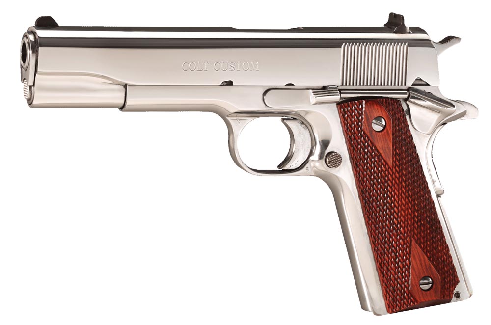 Colt O2071ELC2 Custom Government 5" Stainless .38 Super 9+1