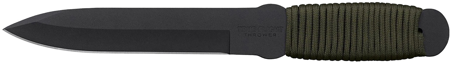 Cold Steel True Flight 12" Throwing Knife - 1055 Carbon Steel, Spear Point