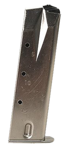 Mec-Gar MGRP8515N 9mm 15rd Nickel Magazine Ruger P95/P85/P89/P93/P94
