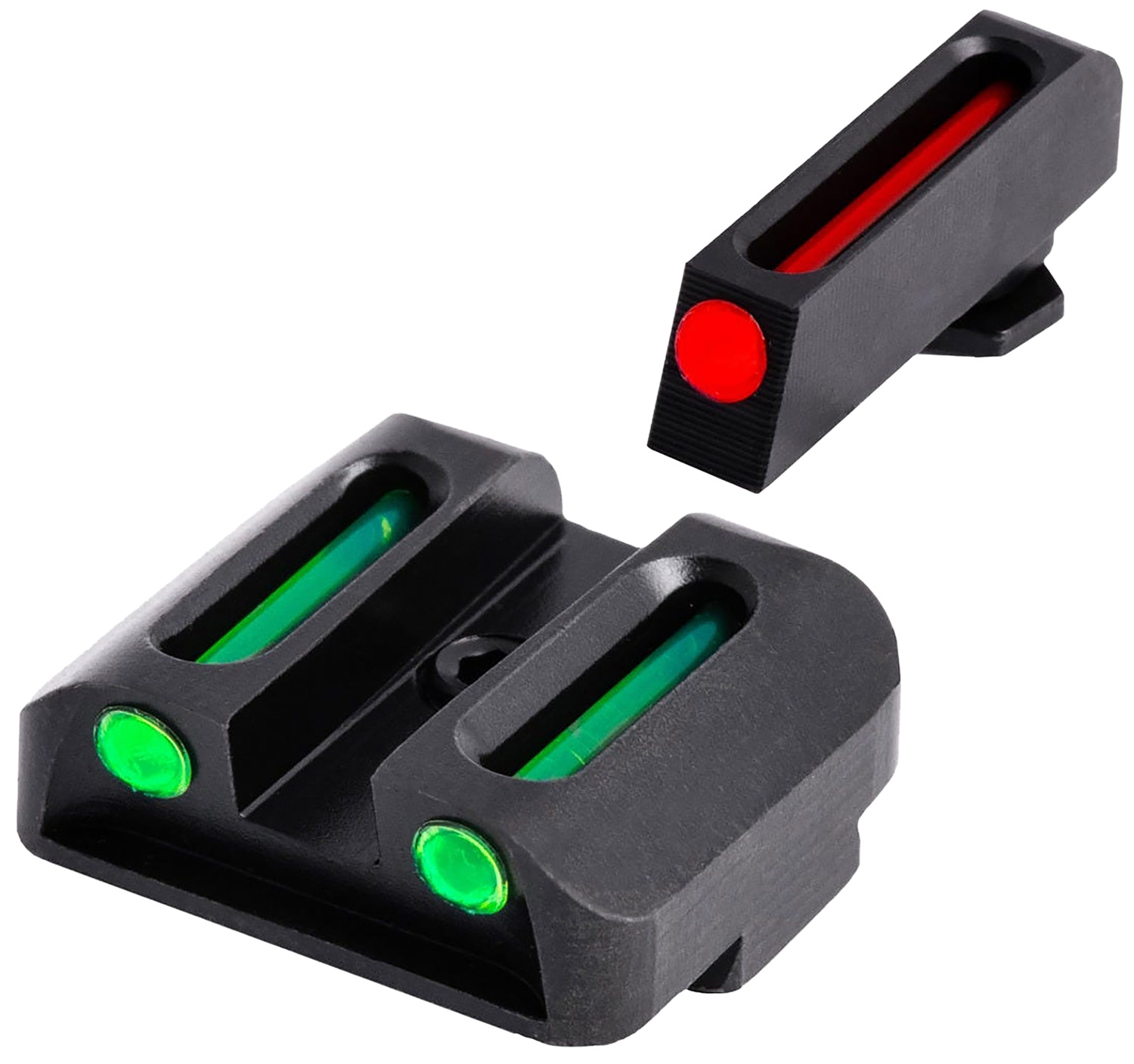 TruGlo TG131G2 Fiber-Optic Red/Fiber Optic Front Sight-Green/Fiber Rear...