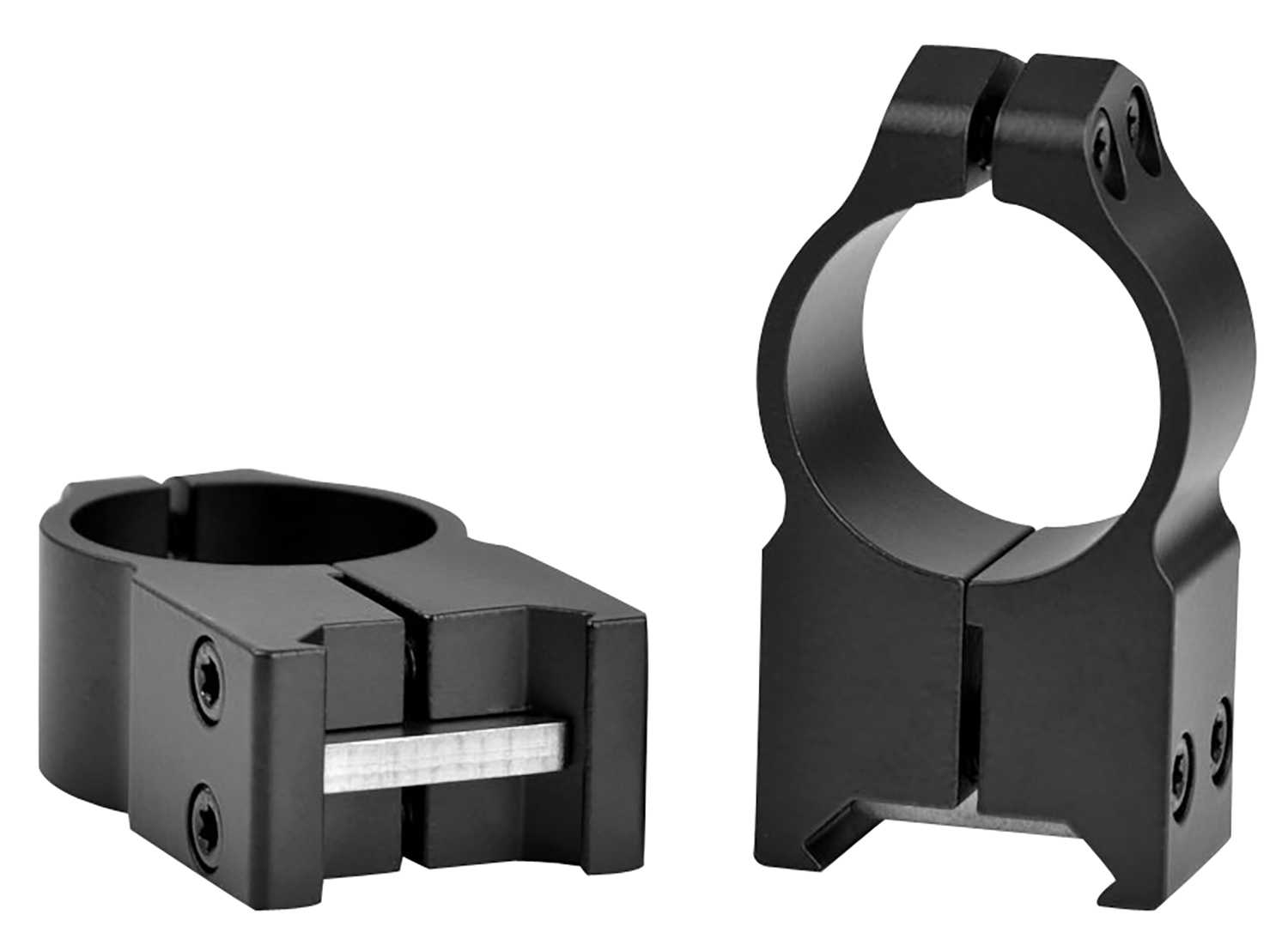 Warne 1" XHigh Scope Rings w/Matte Blk Fin Md:203M
