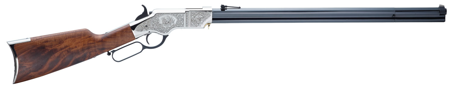 Henry H011SD Original Silver Deluxe 44-40 Win Caliber with 13+1...-img-0