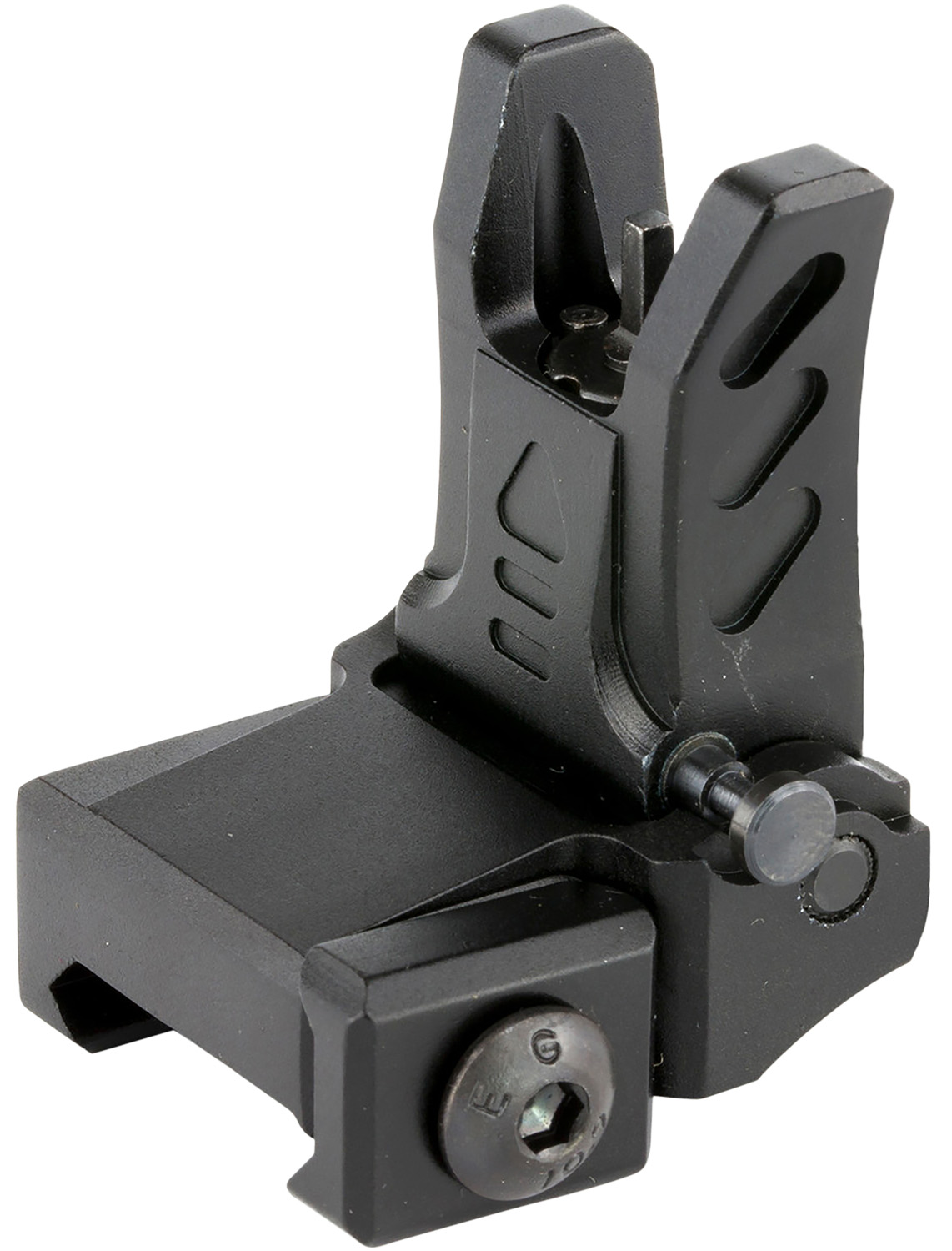 UTG MNT755 Accu-Sync Flip-Up Front Sight Black Aluminum AR-15 Rail