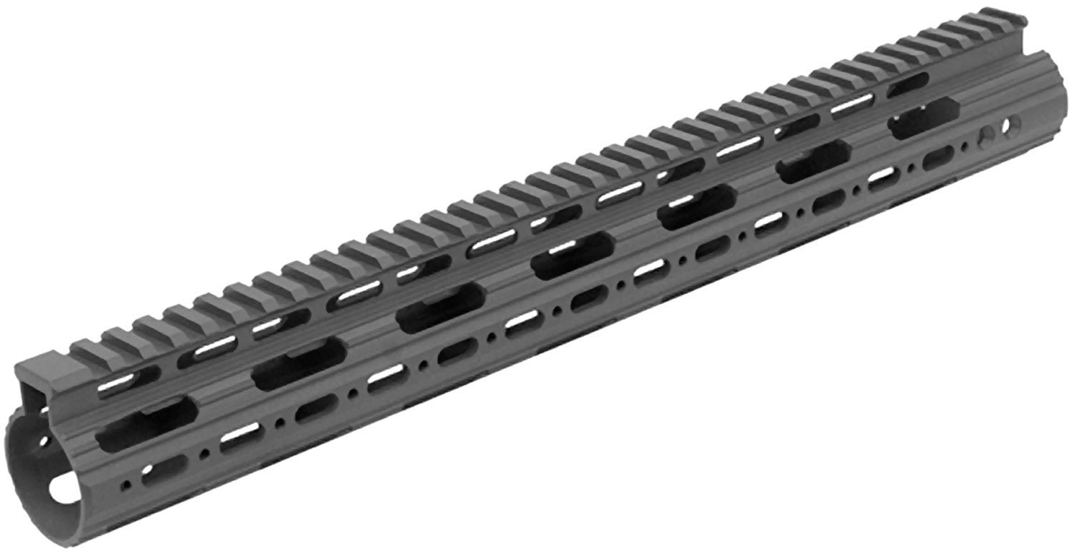 Utg Pro Mtu019Ss Handguard 15in Black Anodized Aluminum Ar-15