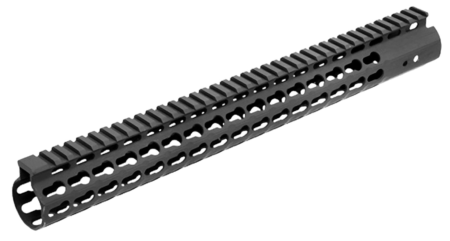UTG Pro MTU019SSK 15" Slim Free-Float KeyMod Handguard Black Aluminum