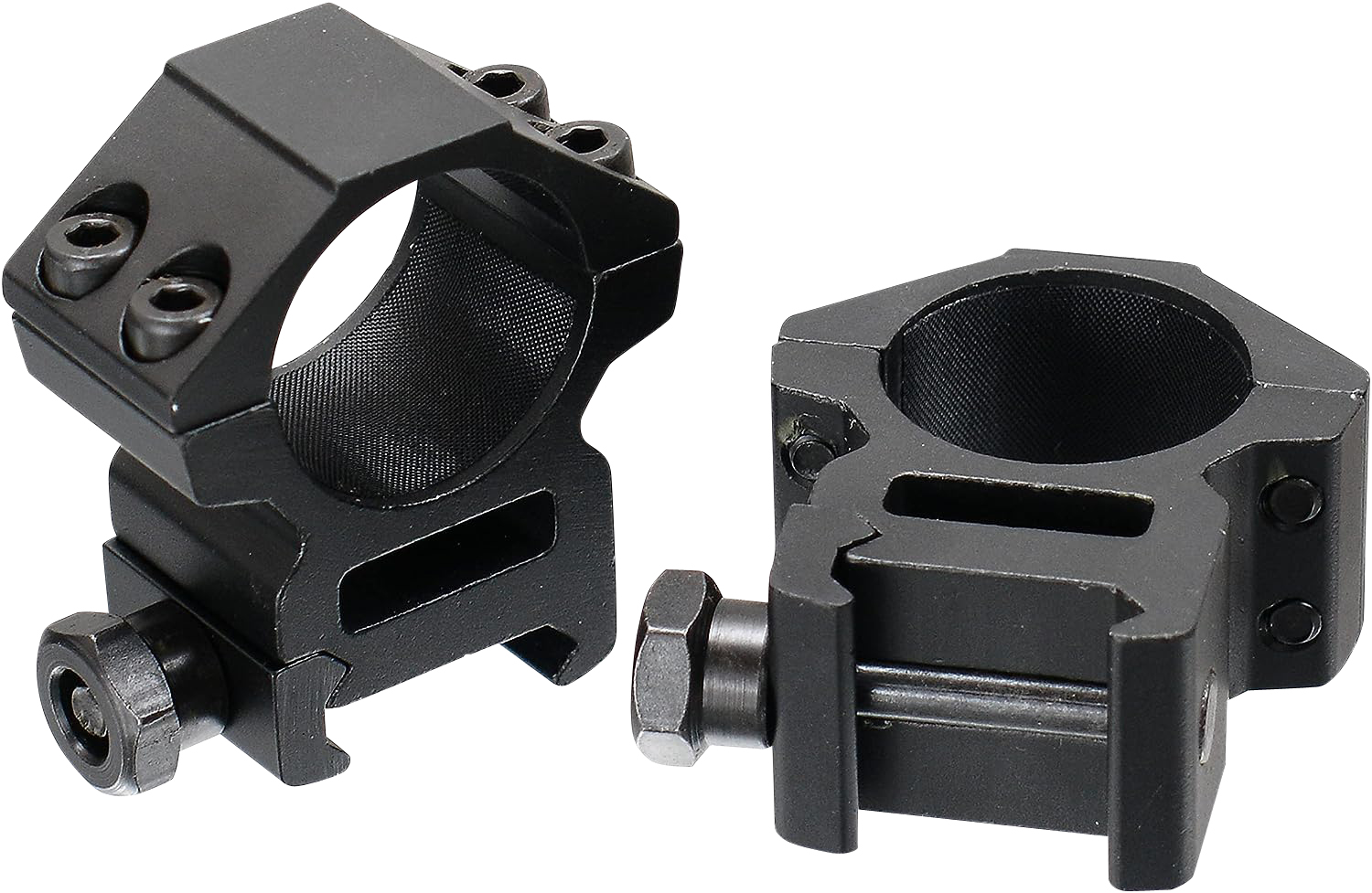 UTG RGWM25M4 Accushot Scope Rings  Black Anodized 1 Medium
