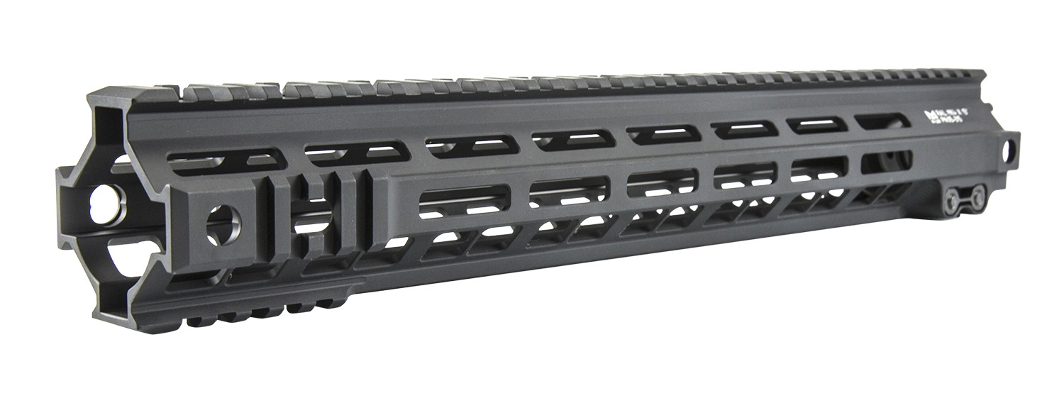 Geissele 05315B 15" Super Modular Rail MK4 M-LOK Black 6061-T6 Aluminum - Geissele - AR PLATFORM
