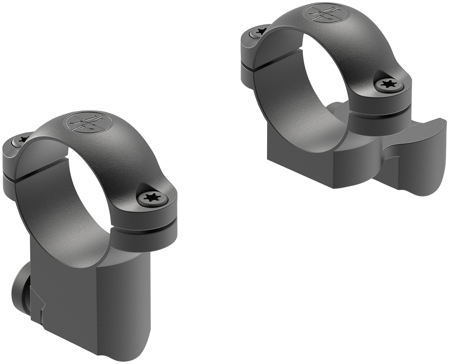 Leupold 52301 Ringmounts Matte Black Ruger M77 1" Extended High