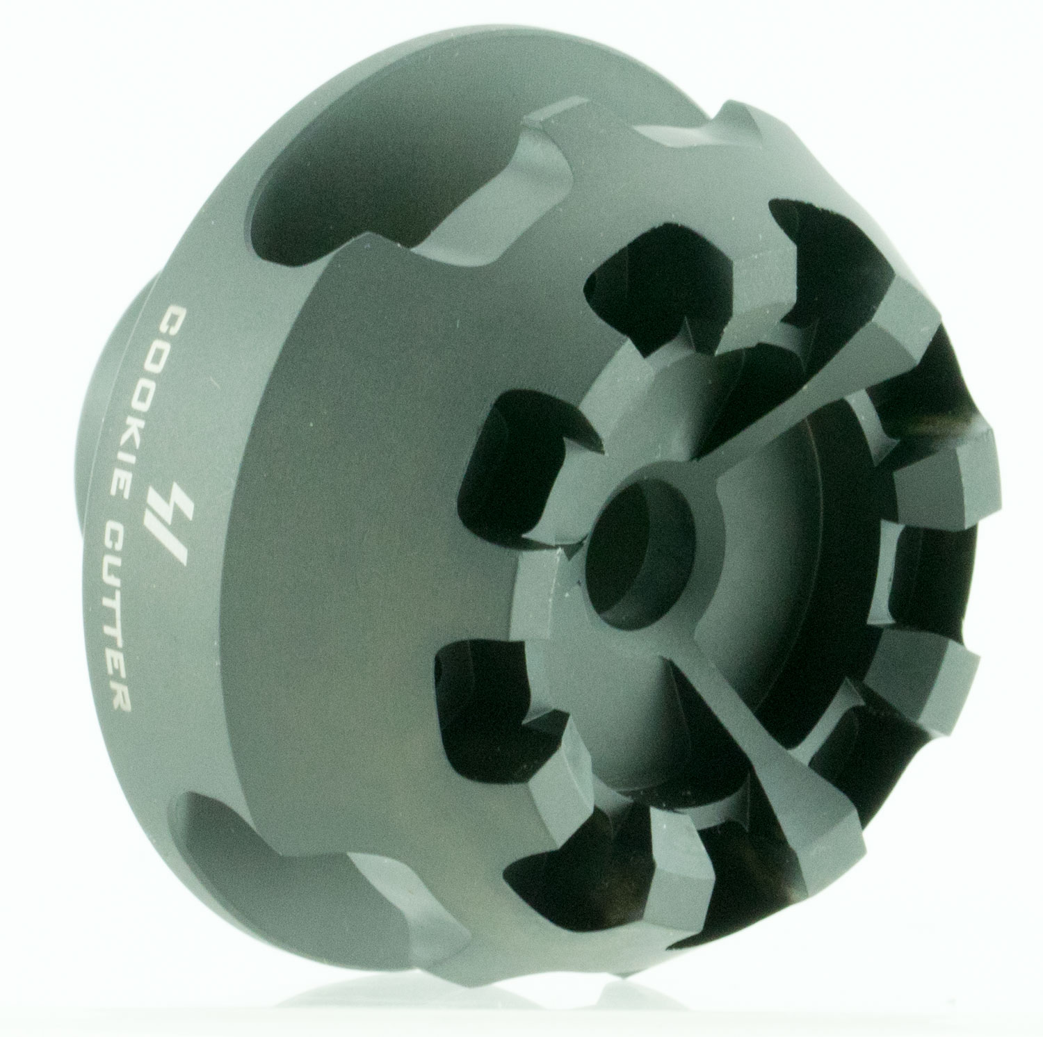 Strike Industries Cookie Cutter Compensator 5-8"-24 tpi for 308 Win 7.62... - Strike Industries - COOKIE CUTTER