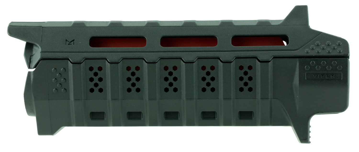 Strike Industries VIPERHGCBK Carbine Handguard AR-15 M-LOK Black/Red