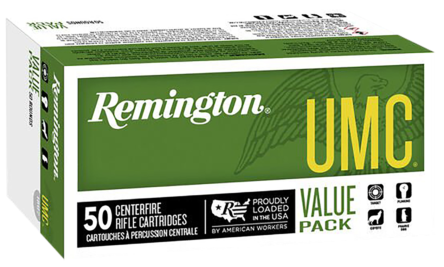 REMINGTON UMC .223 Rem 50 Grain Jacketed Hollow Point 50rd Box Ammo L223R8V