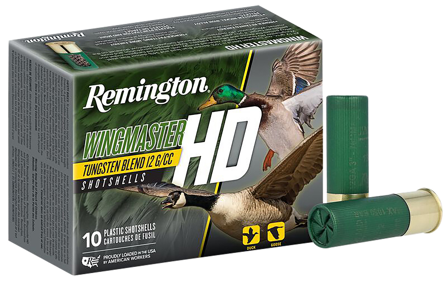 Remington Wingmaster HD 12 Gauge 3 in 1.5 oz #2 Shot 10 Rounds